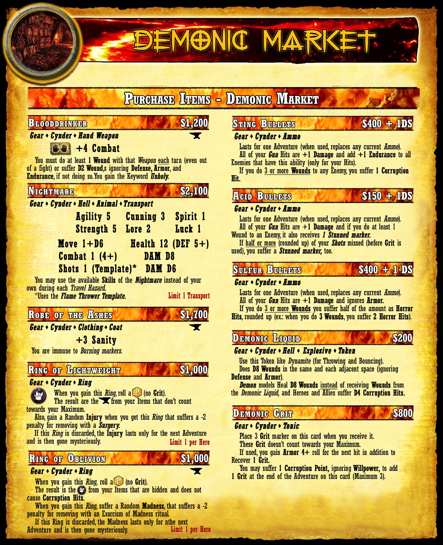 Demonic Market