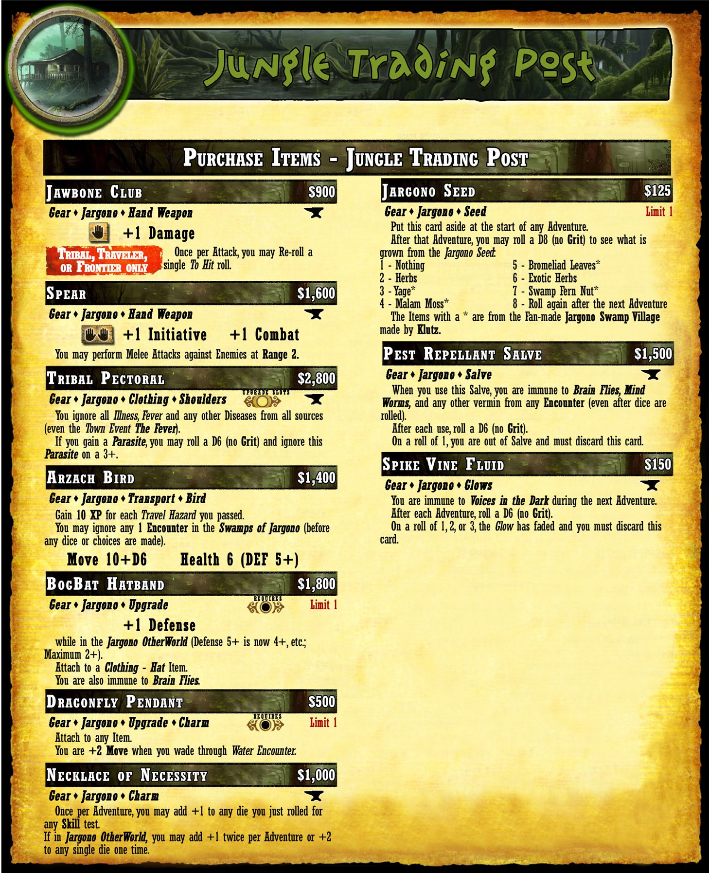 Jungle Trading Post
